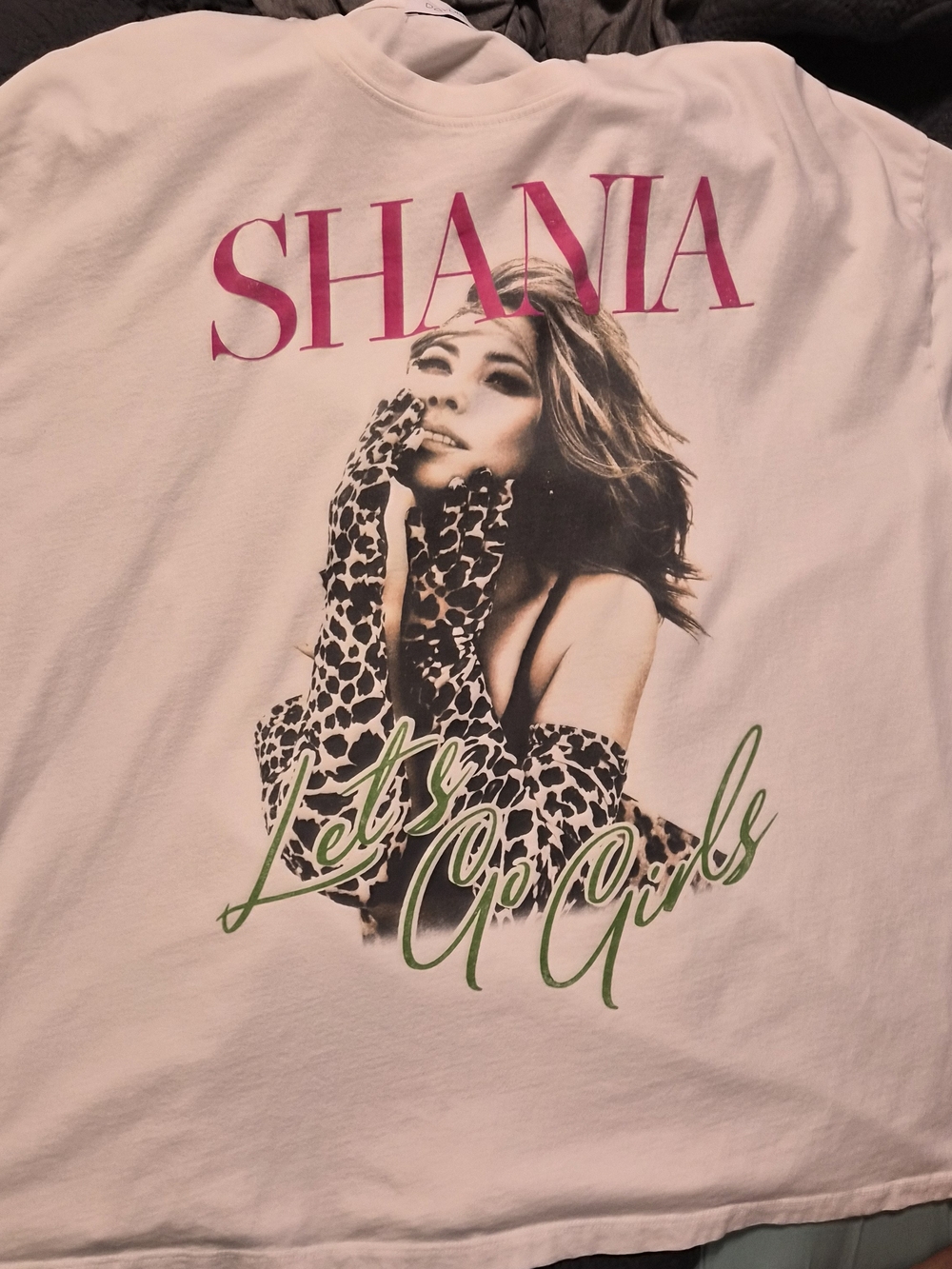 Daydreamer Shania Twain Lets Go Girls Oversized Graphic T Shirt